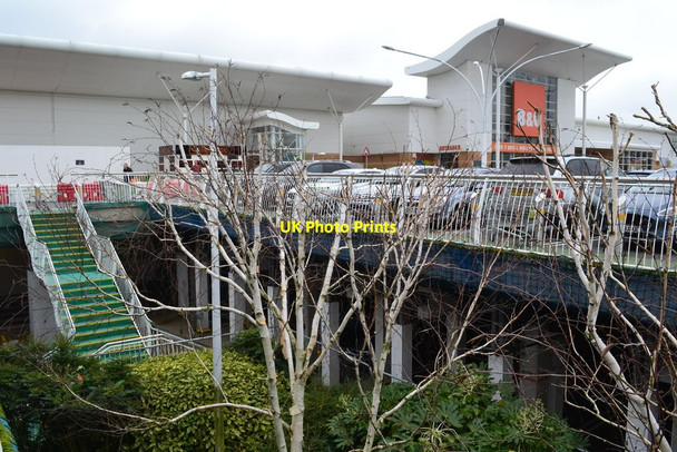 Photo 6"x4" Castle Point Shopping Centre Strouden c2020