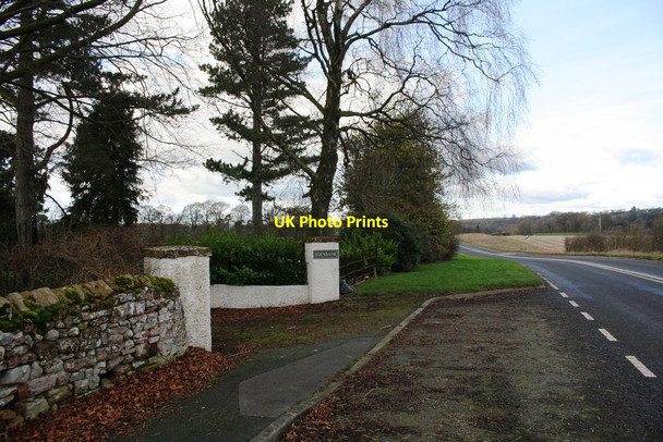 Photo 6"x4" Roman Road passing entrance to Edenbridge Temple Sowerby c2020