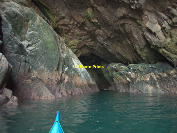 Photo 6"x4" Inside the Cave of Coffin Sandfordhill c2020