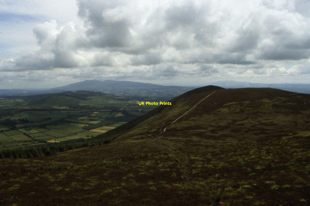Photo 6"x4" View towards Knockmealdown Mountains from Seefin Mountain Ballyorgan c2003