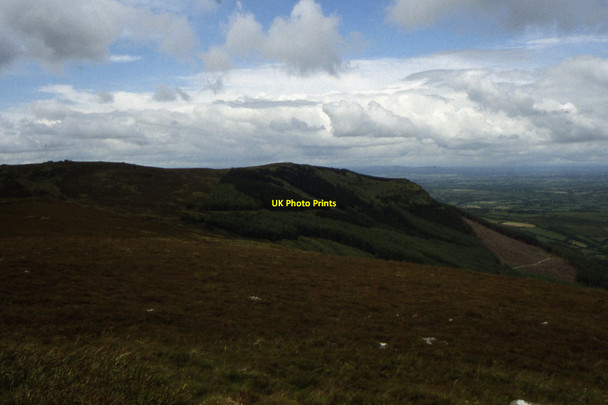 Photo 6"x4" Seefin Mountain summit - View N to Black Rock Ardpatrick c2003