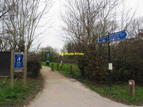 Photo 6"x4" London LOOP and NCN12 near Enfield Enfield\/TQ3396 c2020
