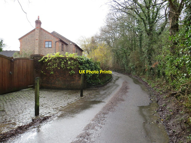 Photo 6"x4" Powder Mill Lane, near Southborough High Brooms c2020