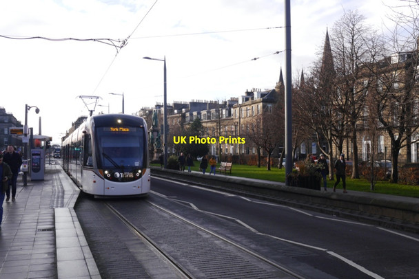 Photo 6"x4" Tram stop, Shandwick Place Dean\/NT2474 c2019