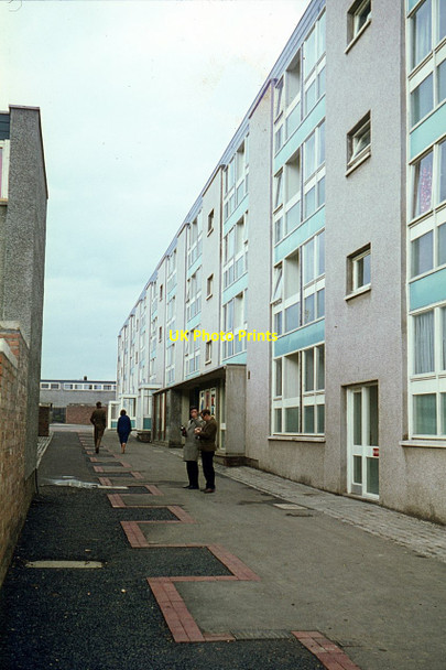 Photo 6"x4" Glenhove Road flats, Cumbernauld, 1963 Cumbernauld c1963