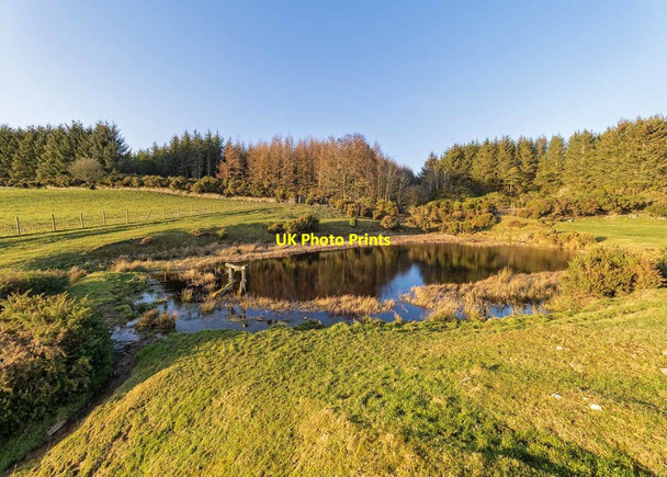 Photo 6"x4" Pond by Proncy Castle Achavandra Muir c2020