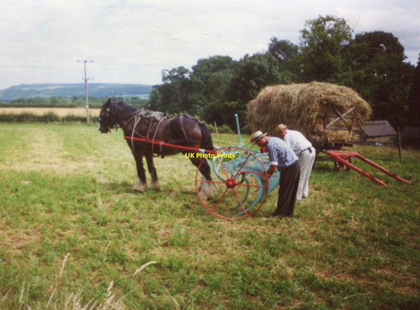 Photo 6"x4" Acton Scott Historic Working Farm Acton Scott c2001