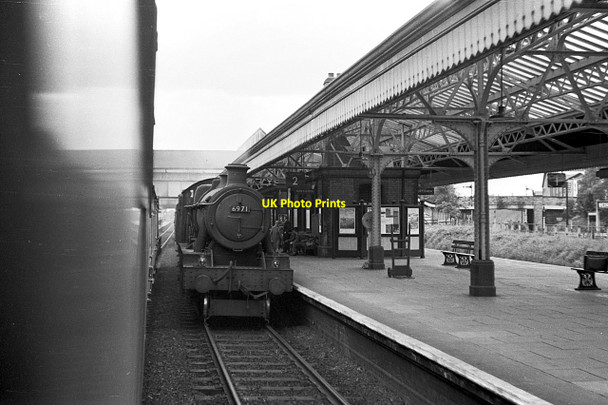 Photo 6"x4" Wrexham General Station, 1960 Wrexham\/Wrecsam c1960