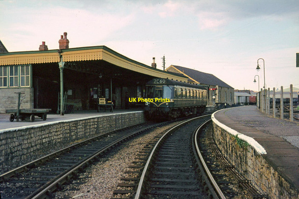 Photo 6"x4" Bridport station, 1964 Bridport c1964