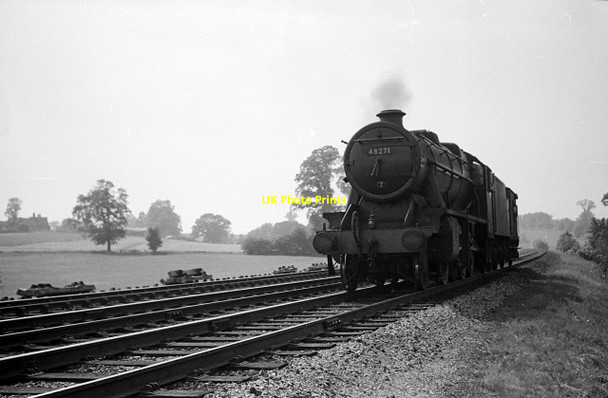 Photo 6"x4" Drifting down Hatton Bank, 1960 Budbrooke c1960