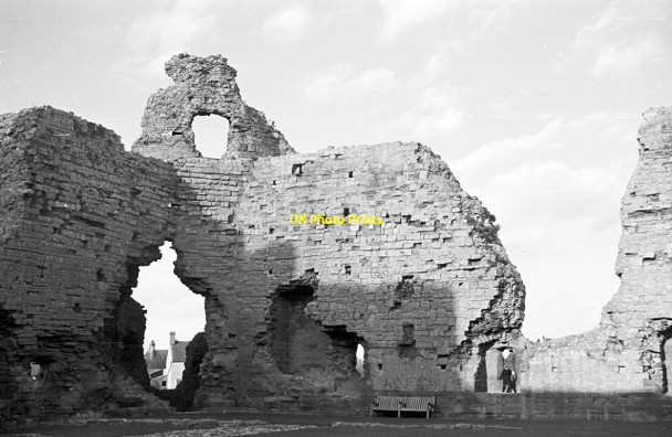 Photo 6"x4" Rhuddlan Castle, 1961 \u00e2\u0080\u0093 5 Pen-y-ffordd\/SJ0278 c1961