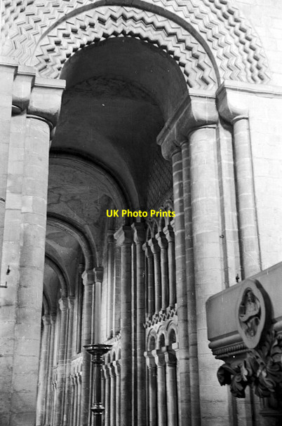 Photo 6"x4" South aisle, Ely Cathedral, 1961 Ely\/TL5480 c1961