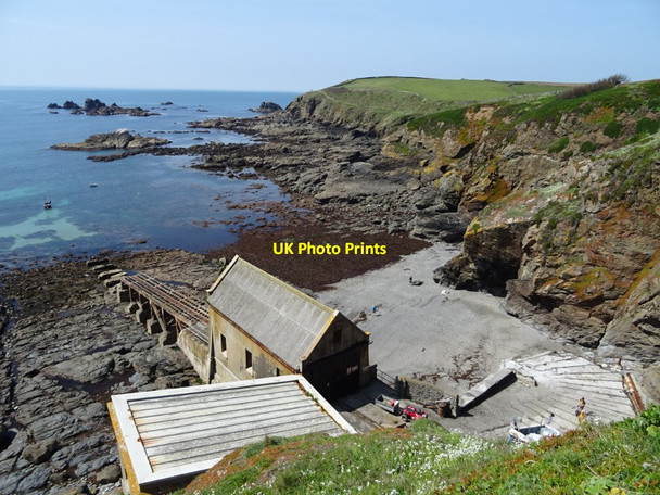 Photo 6"x4" The old Lizard Lifeboat station Lizard c2019