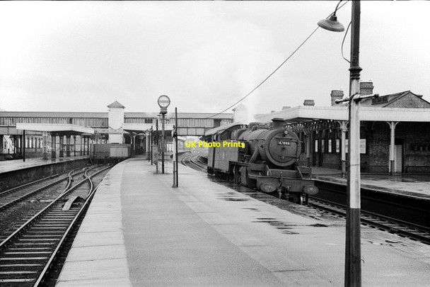 Photo 6"x4" Stanier 2-6-4 tank locomotive 42446 at Llandudno Junction, 1962 Conwy c1962