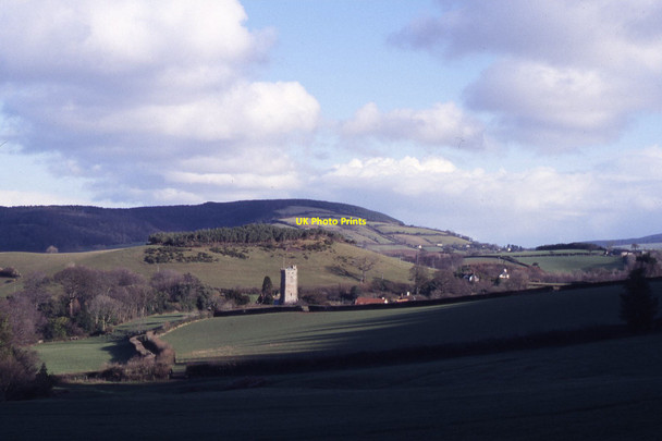 Photo 6"x4" View across fields to Luccombe Church Luccombe\/SS9144 c1988