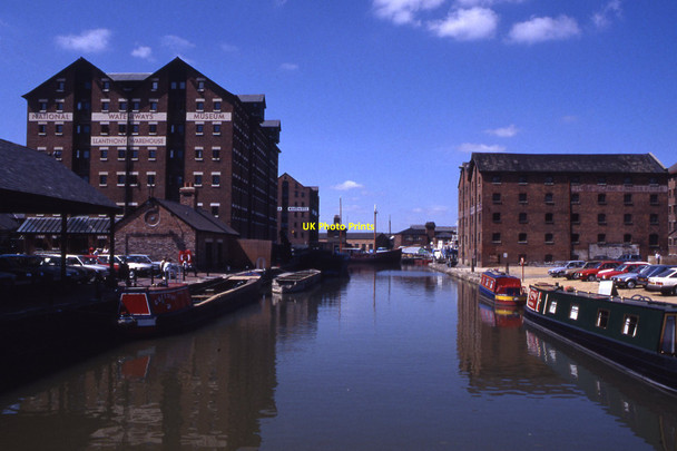 Photo 6"x4" Gloucester Docks - National Maritime Museum Gloucester c1989