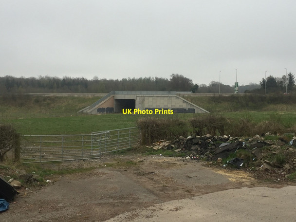 Photo 6"x4" A720 crossing the Borders Railway Dalkeith\/NT3467 c2020