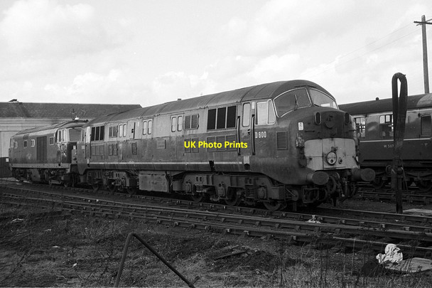 Photo 6"x4" D600 'Active' at Swindon \u00e2\u0080\u0093 1963 Swindon\/SU1685 c1963