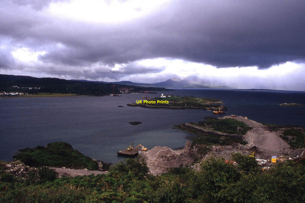 Photo 6"x4" Early construction work on the Skye Bridge (1993) Kyle of Lochalsh\/Caol Loch Ailse c1993