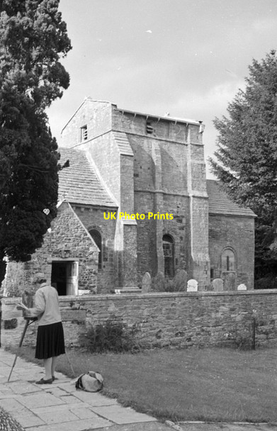 Photo 6"x4" Church of Saint Nicholas, Studland \u00e2\u0080\u0093 1963 Studland c1963
