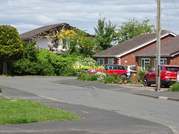 Photo 6"x4" Demolition work on former Qinetiq site - 12 May Great Malvern c2020
