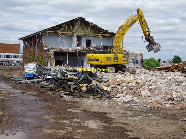 Photo 6"x4" Demolition work on former Qinetiq site - 12 May Great Malvern c2020 P4
