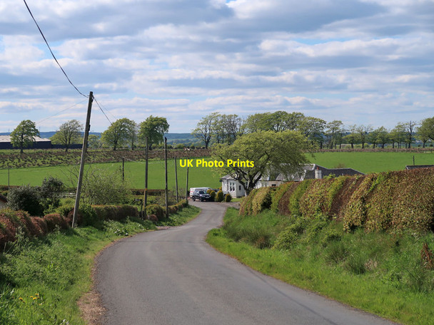 Photo 6"x4" End of the Roman Road alignment Sandford\/NS7143 c2020