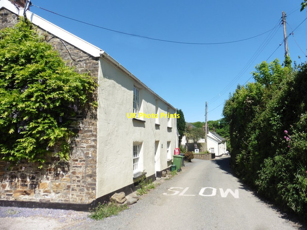 Photo 6"x4" Approaching Tawstock from the south Tawstock c2020