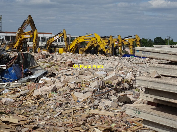 Photo 6"x4" Demolition work on former Qinetiq site - 15 May Great Malvern c2020 P2
