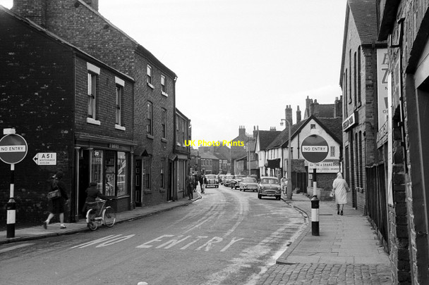 Photo 6"x4" Hospital Street, Nantwich \u00e2\u0080\u0093 1963 Nantwich c1963