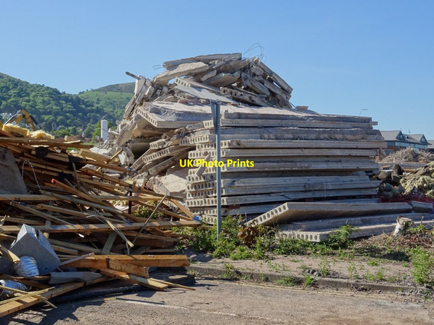 Photo 6"x4" Demolition work on former Qinetiq site - 20 May Great Malvern c2020 P1