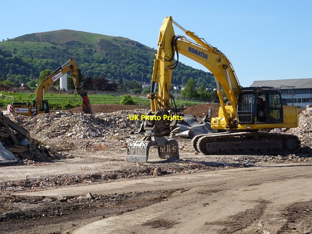 Photo 6"x4" Demolition work on former Qinetiq site - 20 May Great Malvern c2020 P2