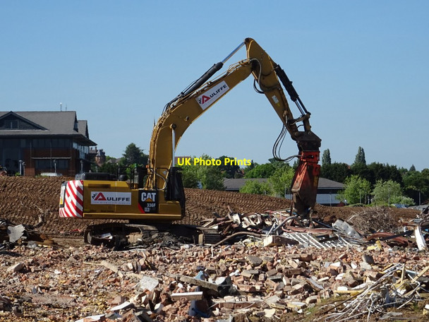 Photo 6"x4" Demolition work on former Qinetiq site - 20 May Great Malvern c2020 P3