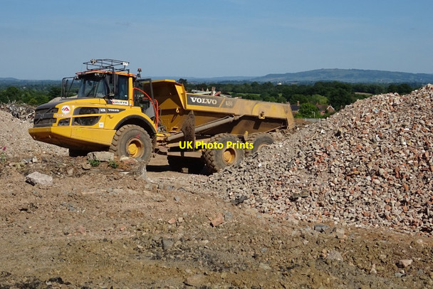 Photo 6"x4" Demolition work on former Qinetiq site - 20 May Great Malvern c2020 P5
