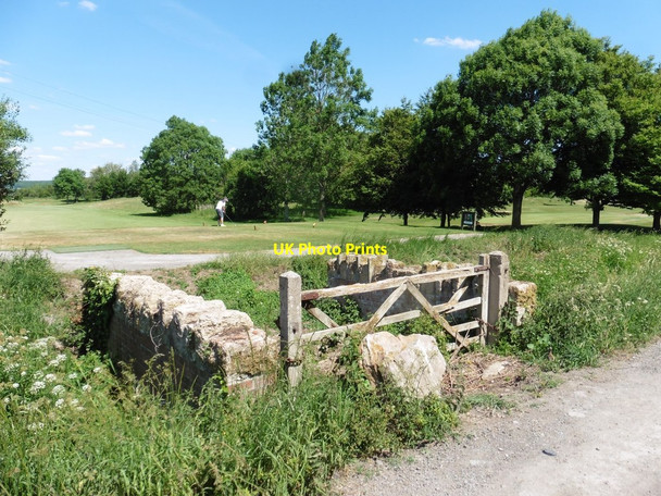 Photo 6"x4" Teeing off at the 6th hole,  Mendip Spring Golf Club Honey Hall c2020