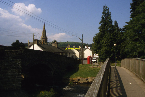 Photo 6"x4" Llandrillo - Bridges over Afon Ceidiog Llandrillo c2000