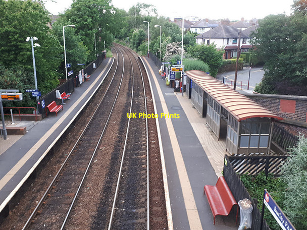 Photo 6"x4" Burley Park railway station Burley\/SE2734 c2020