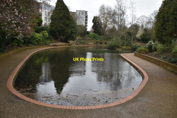 Photo 6"x4" Grosvenor Pond Royal Tunbridge Wells c2019