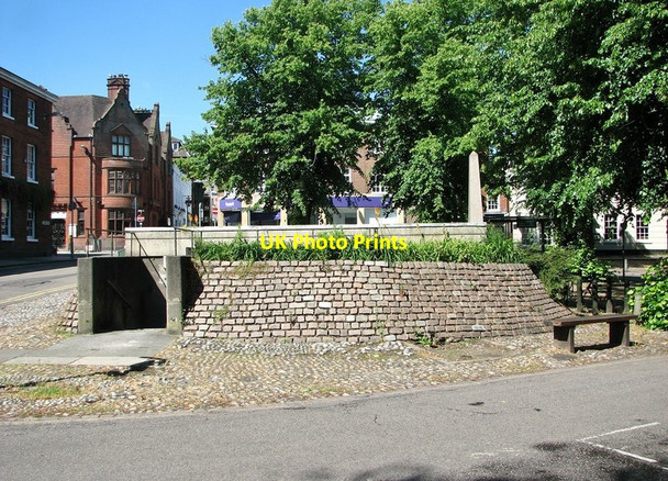 Photo 6"x4" Public toilets (closed) on Tombland Norwich c2020