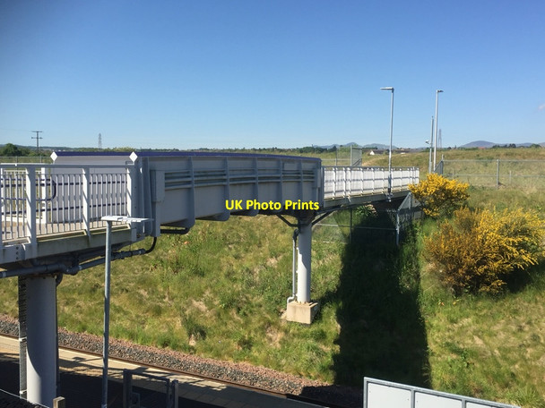 Photo 6"x4" Bridge, Eskbank Station Lasswade c2020