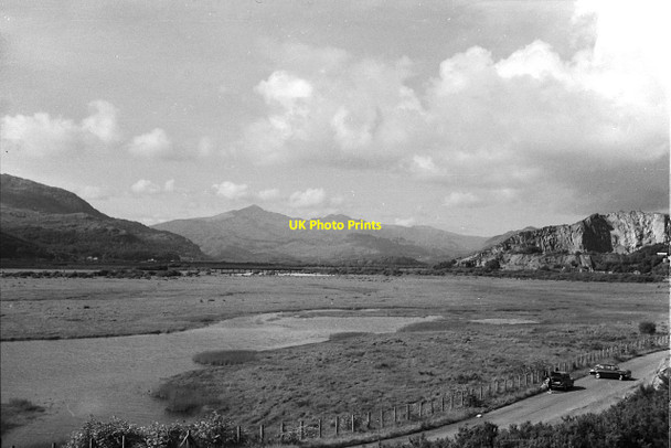 Photo 6"x4" View towards Snowdon from near Boston Lodge Porthmadog c1965