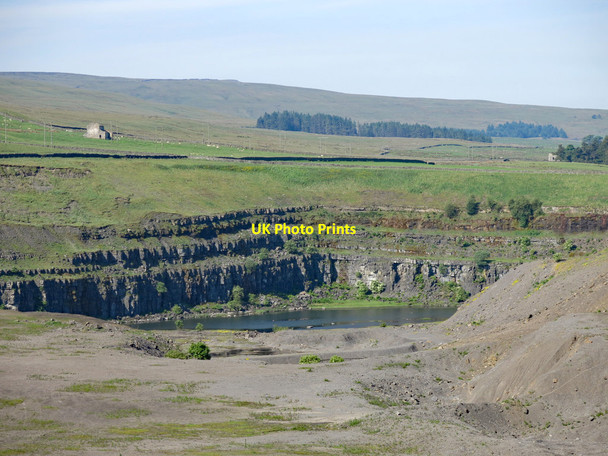 Photo 6"x4" Newlandside Quarry (disused) Stanhope\/NY9939 c2020