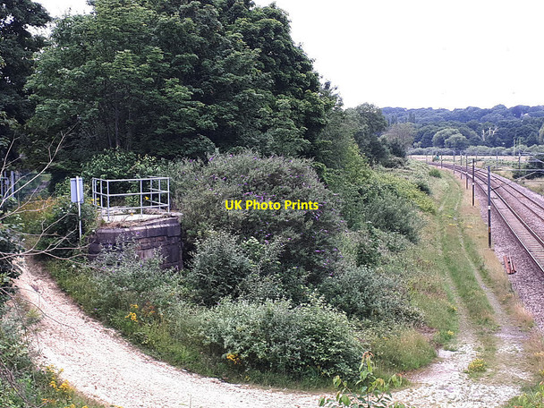 Photo 6"x4" Remnant of Kirkstall station Sandford\/SE2535 c2020