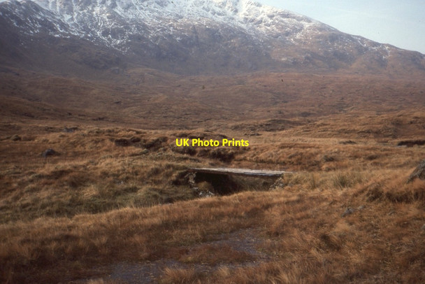Photo 6"x4" Bridge, Allt a' Choire Ghlais Allt a' Choire Ghlais\/NN0098 c1989