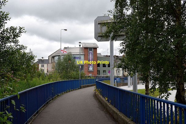 Photo 6"x4" Path from Omagh Leisure Centre Omagh c2020