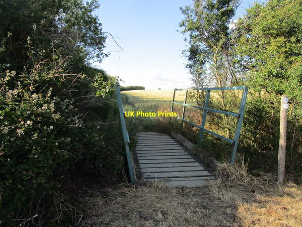Photo 6"x4" Bridge on the bridleway to Keyston Hargrave\/TL0370 c2020