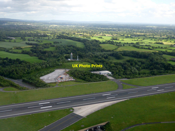 Photo 6"x4" Manchester Airport from the air Morley\/SJ8282 c2020