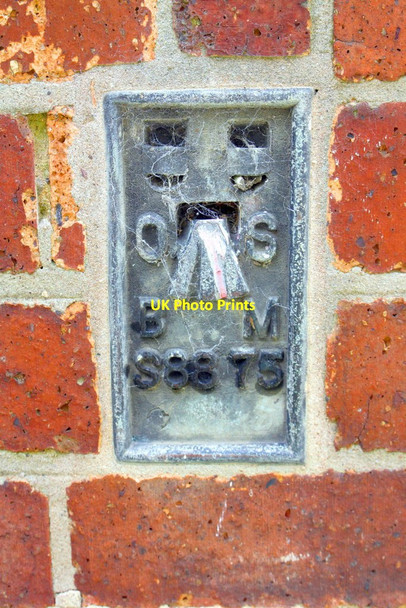 Photo 6"x4" Benchmark on the Landau Forte QEMS Academy Tamworth c2017