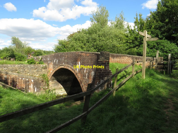 Photo 6"x4" Canal bridge near South Cerney Cerney Wick c2020