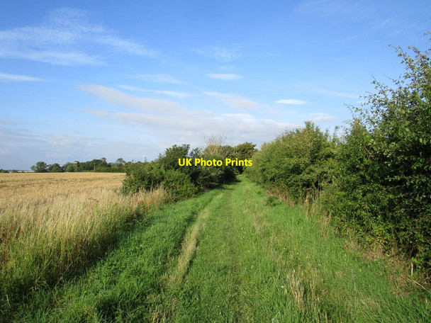 Photo 6"x4" Bridleway to Stow Longa Stow Longa c2020